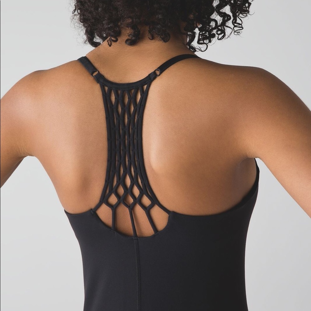 Lululemon True Self Tank- Black- Size 6